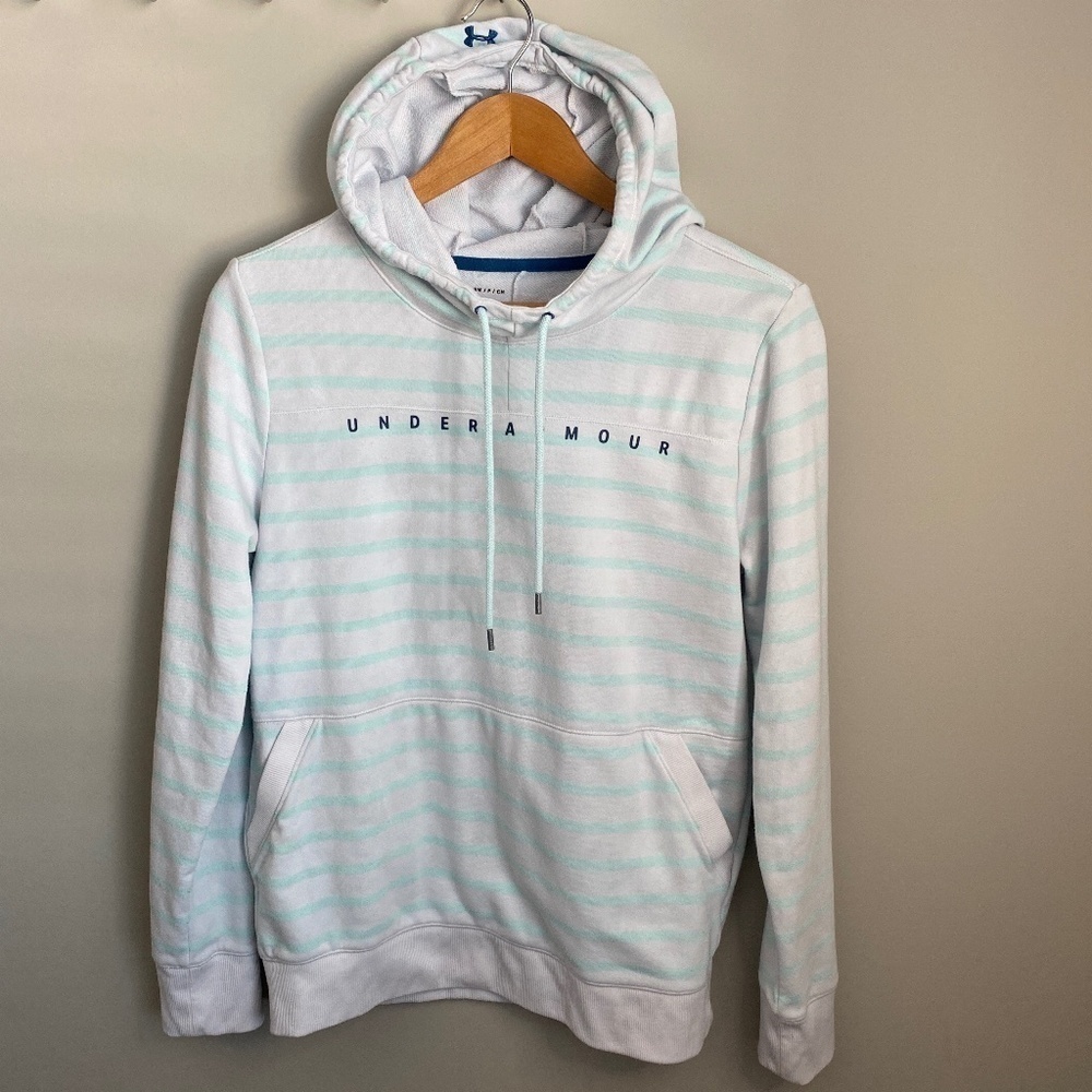 Under Armour Women's Striped Pullover Hoodie Size‎ Small